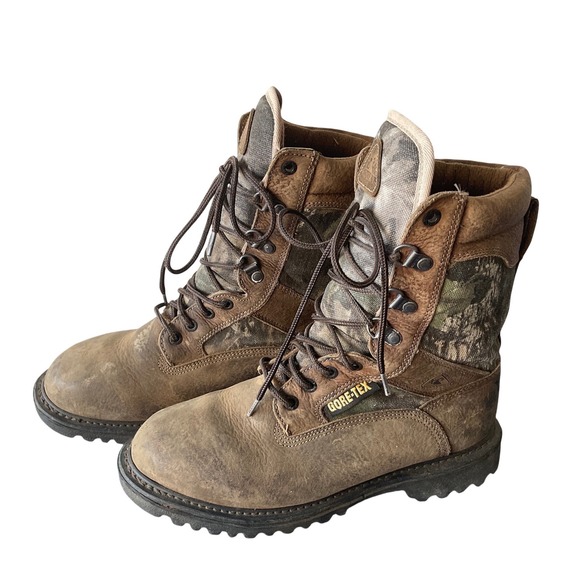 Rocky Other - Rocky Ranger 9221 Mens Boots 8M Gore-Tex 600g Thinsulate Camo Hunting Waterproof